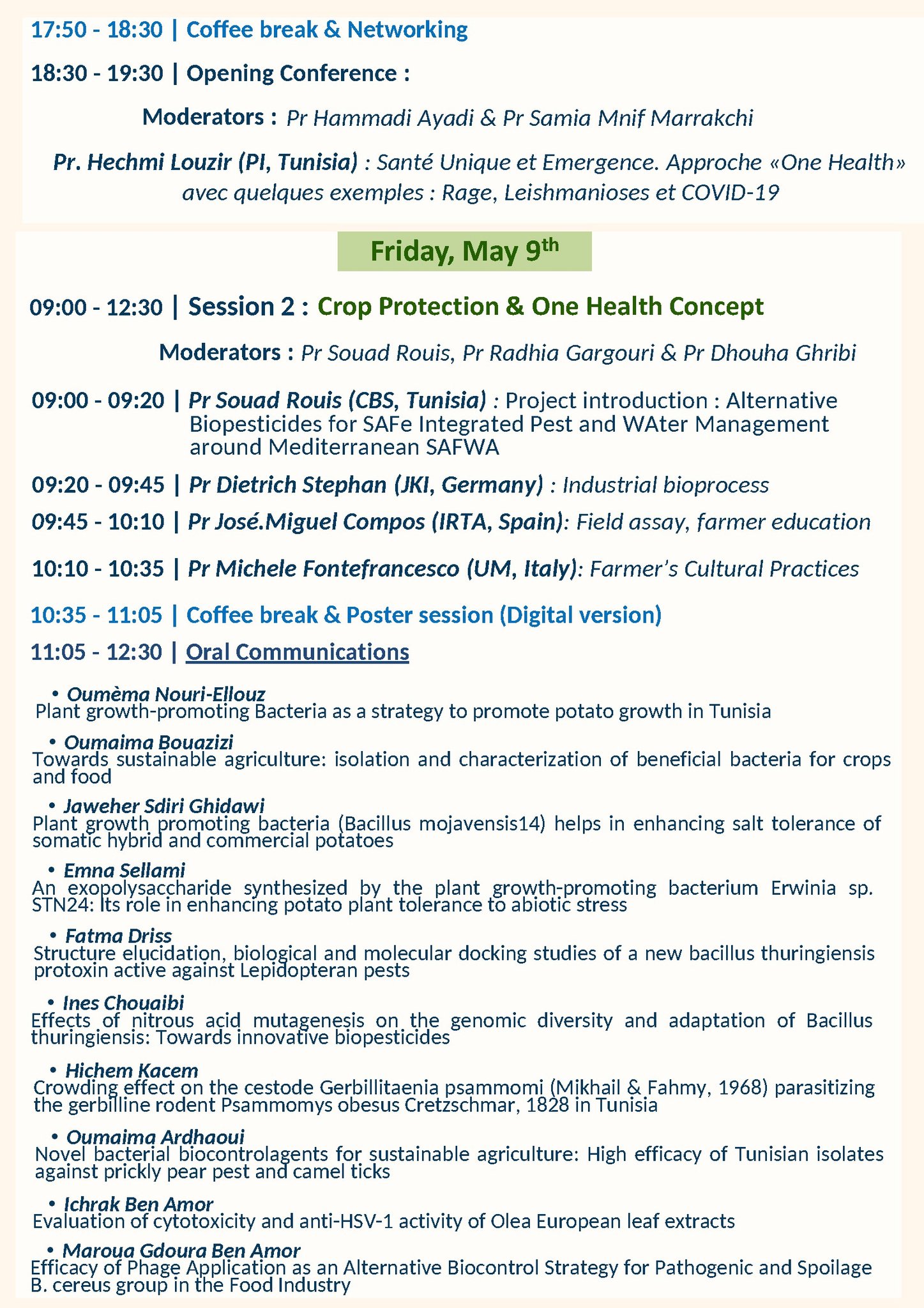 Event: Conférence internationale sur le concept « ONE HEALTH»
